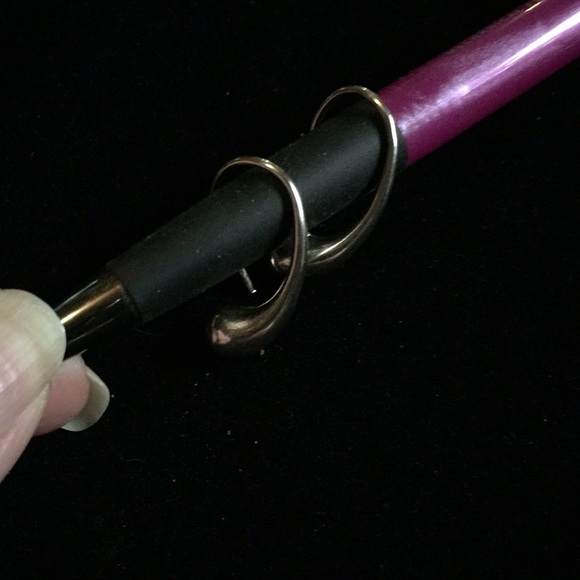 Sterling teardrop earrings - Picture 4 of 5